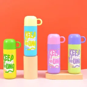 Keep Young Printed Vacuum Flask Bottle (500ml,Multi Colours)