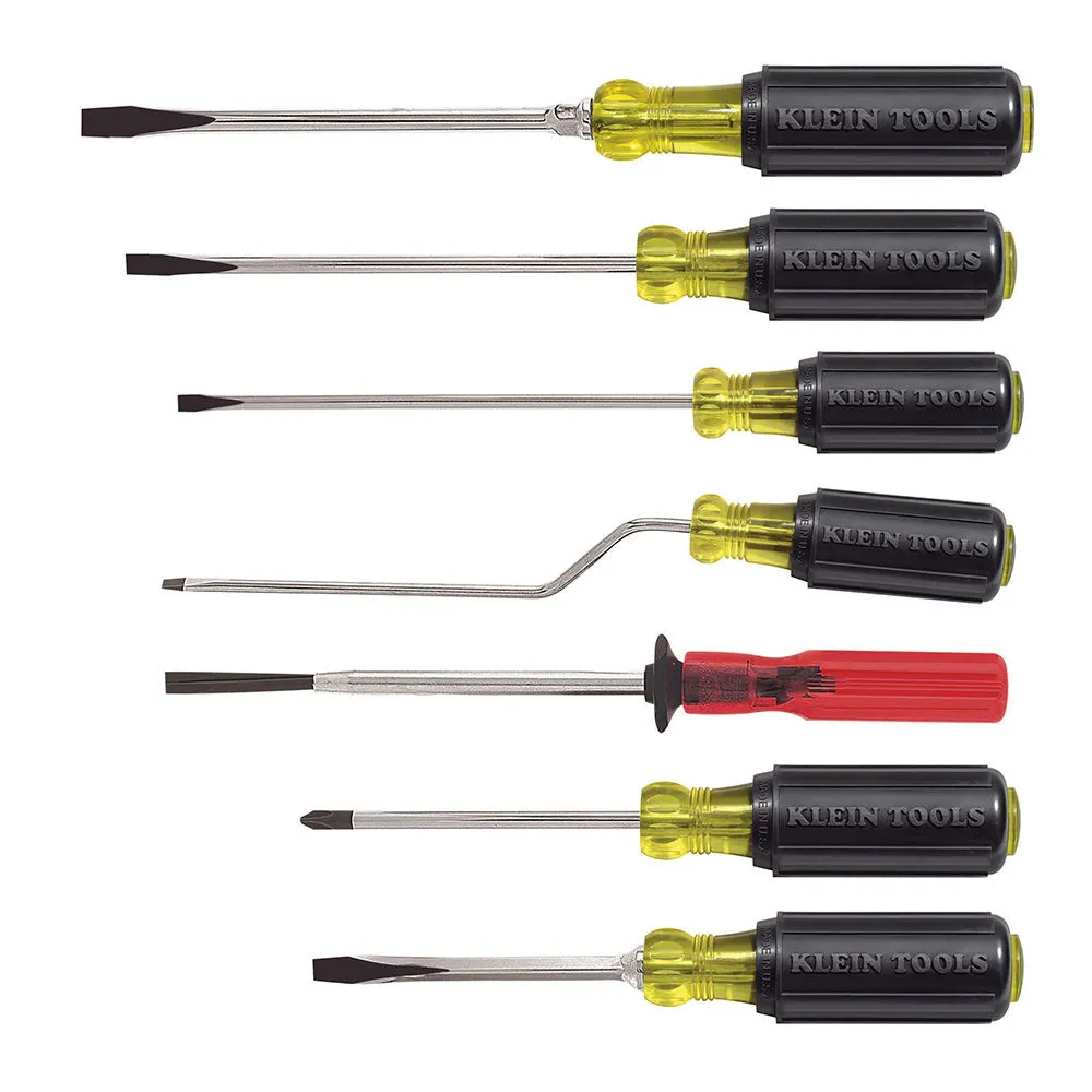 Klein Tools 85077 Screwdriver Set, Multi-Application, 7-Piece