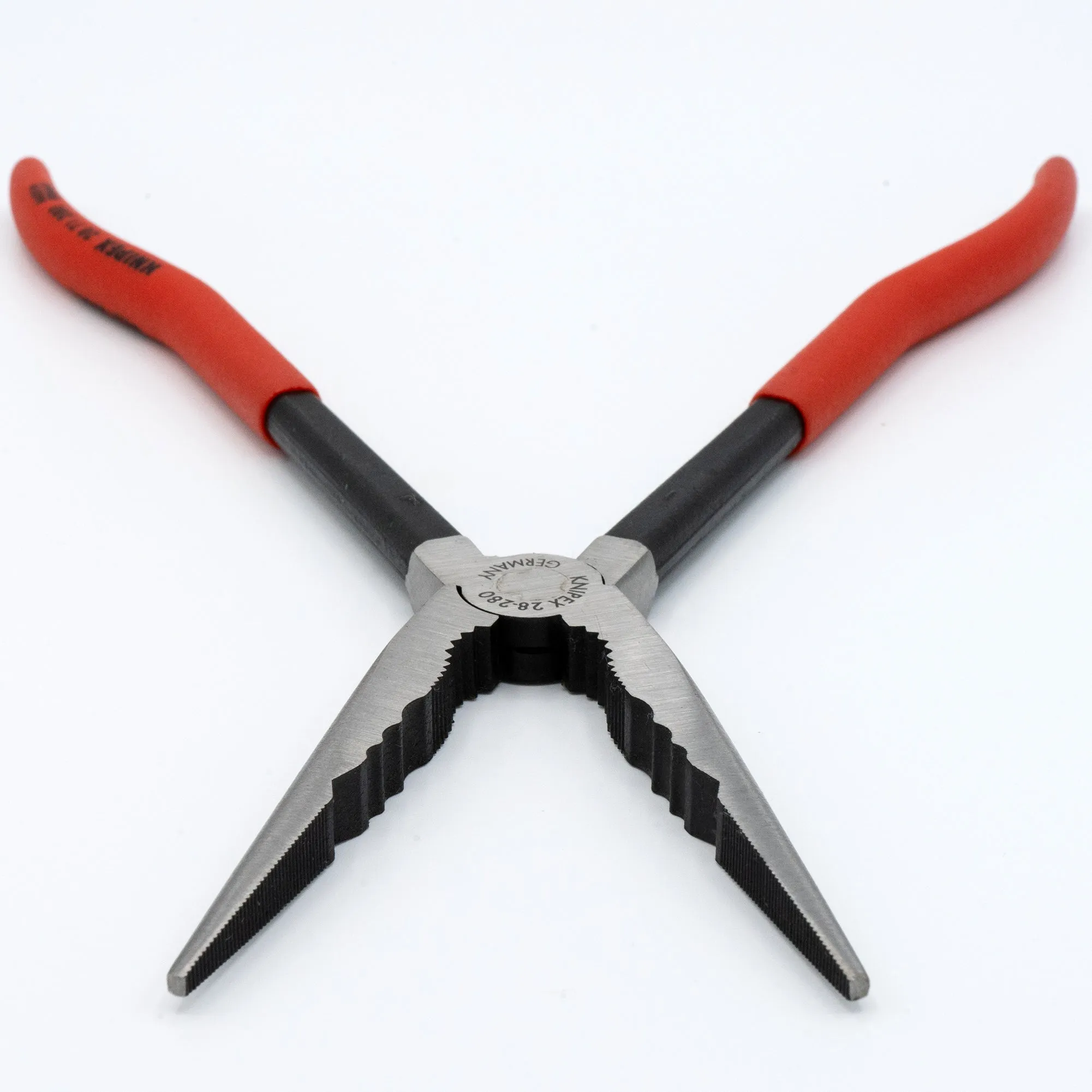 Knipex 28 71 280 11" Long Reach Needle Nose Pliers with Transverse Profiles