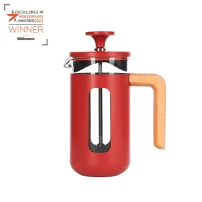 La Cafetiere Pisa Cafetiere 3 Cup Red