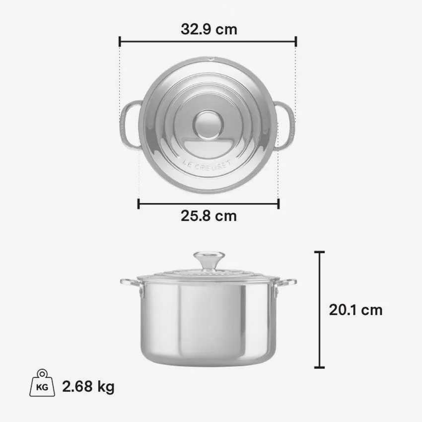 Le Creuset | Stainless Steel Stockpot