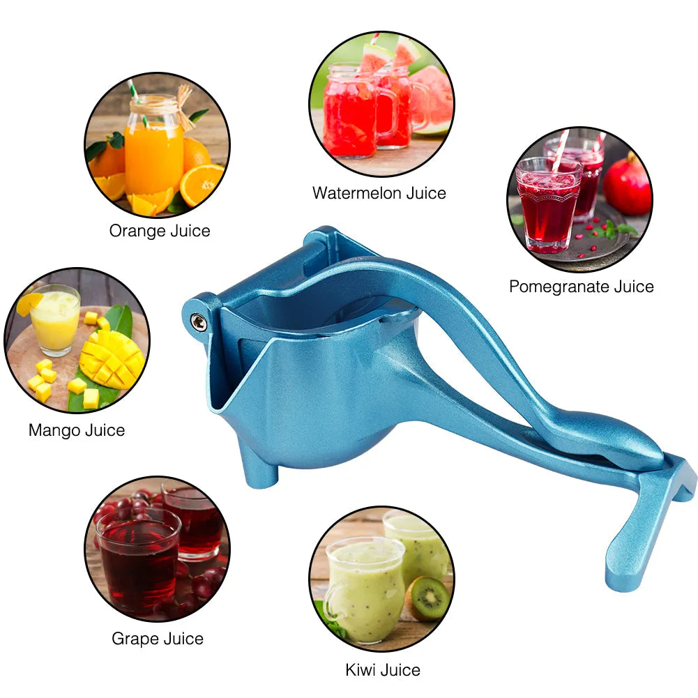 Manual Citrus Juicer, Hand Press Lemon Squeezer, Heavy Duty Juice Metal Aluminum Alloy Squeezer for Lime Orange Apple Fruit, Amazon Banned