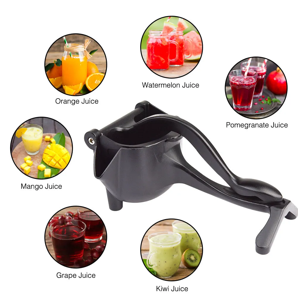 Manual Citrus Juicer, Hand Press Lemon Squeezer, Heavy Duty Juice Metal Aluminum Alloy Squeezer for Lime Orange Apple Fruit, Amazon Banned