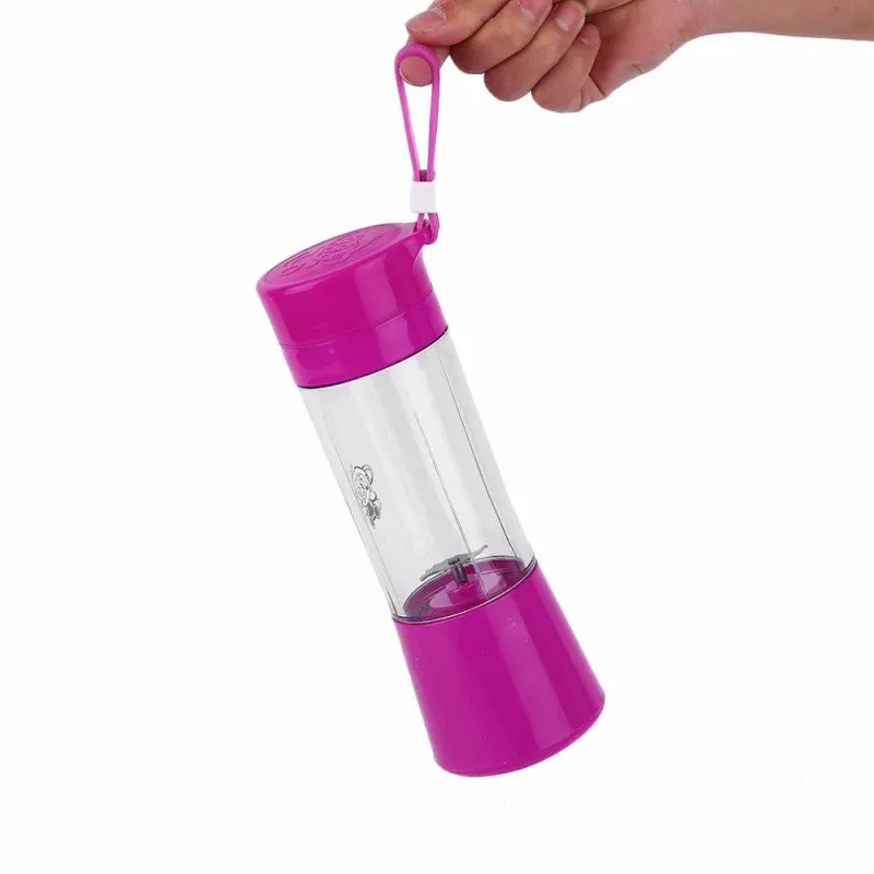 Mini Portable USB Rechargeable Smoothie Electric Fruit Juicer Machine