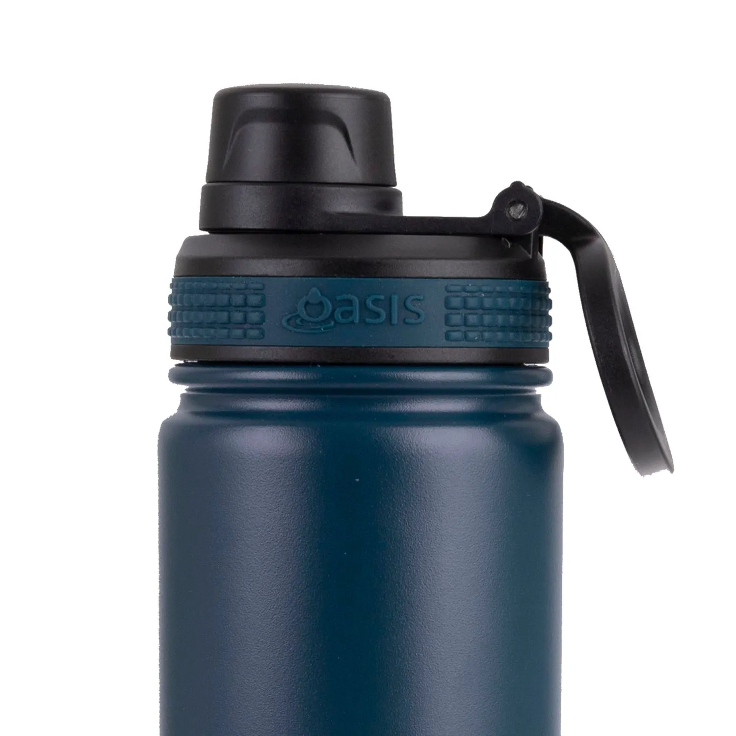 Oasis Stainless Steel Insulated Sports Water Bottle with Screw Cap 550ML