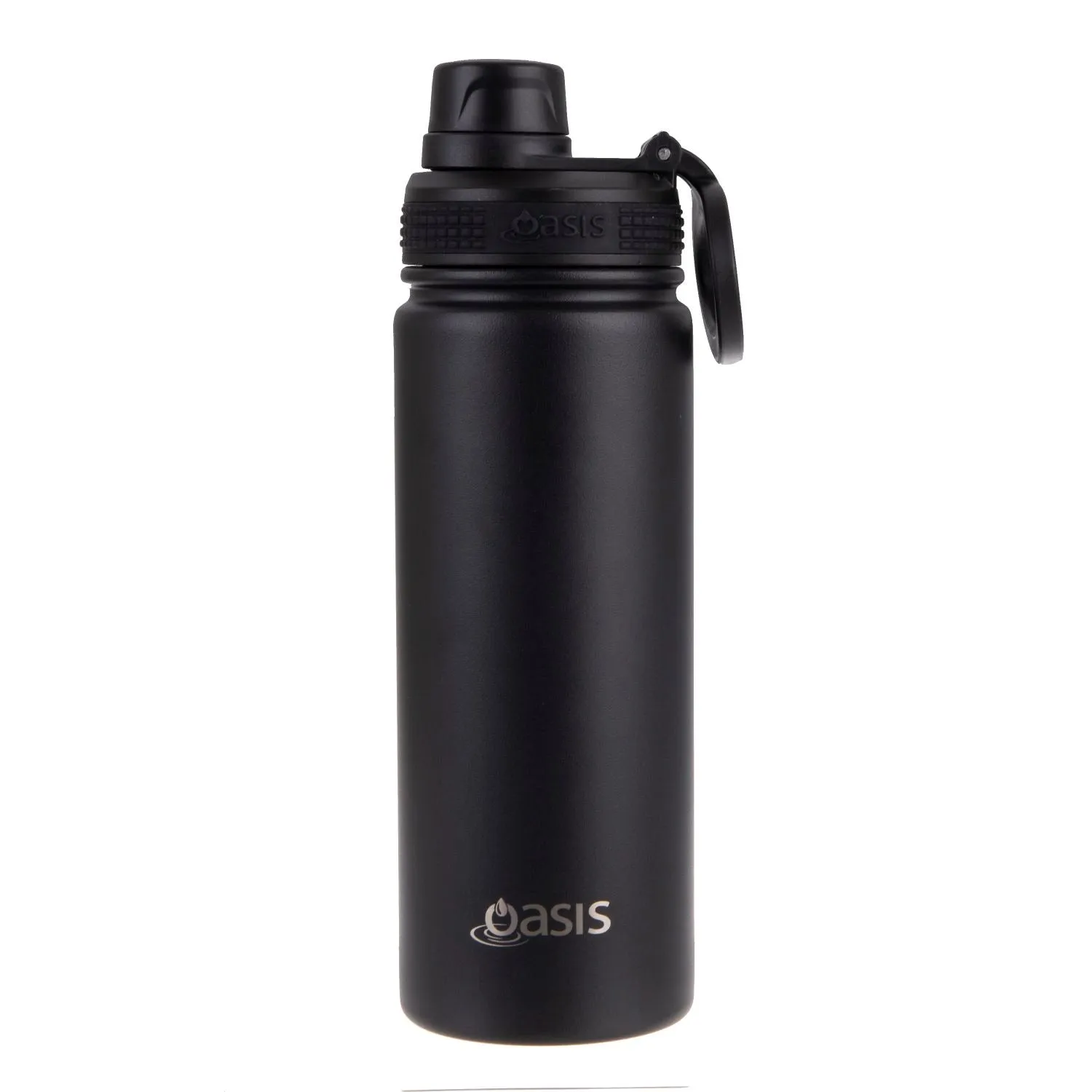 Oasis Stainless Steel Insulated Sports Water Bottle with Screw Cap 550ML