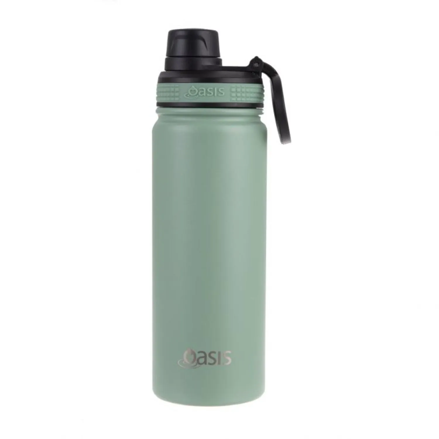 Oasis Stainless Steel Insulated Sports Water Bottle with Screw Cap 550ML