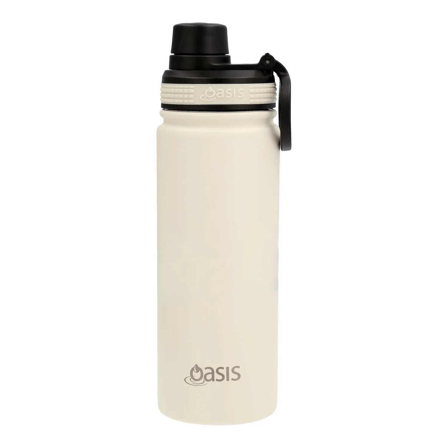 Oasis Stainless Steel Insulated Sports Water Bottle with Screw Cap 550ML