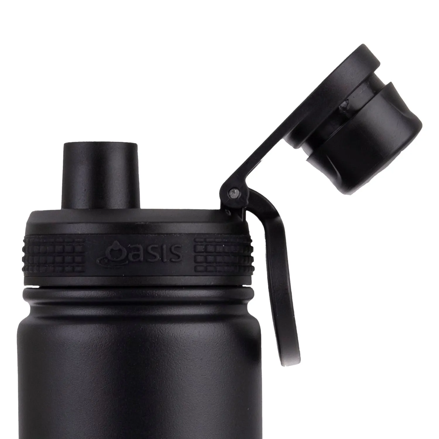 Oasis Stainless Steel Insulated Sports Water Bottle with Screw Cap 550ML