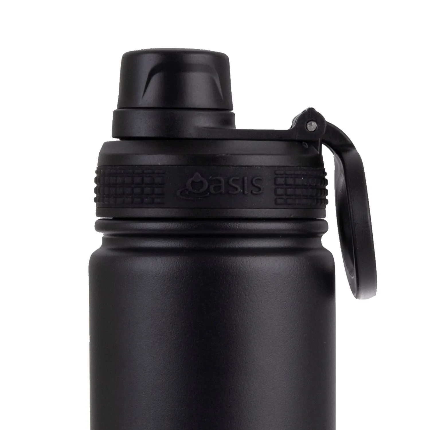 Oasis Stainless Steel Insulated Sports Water Bottle with Screw Cap 550ML