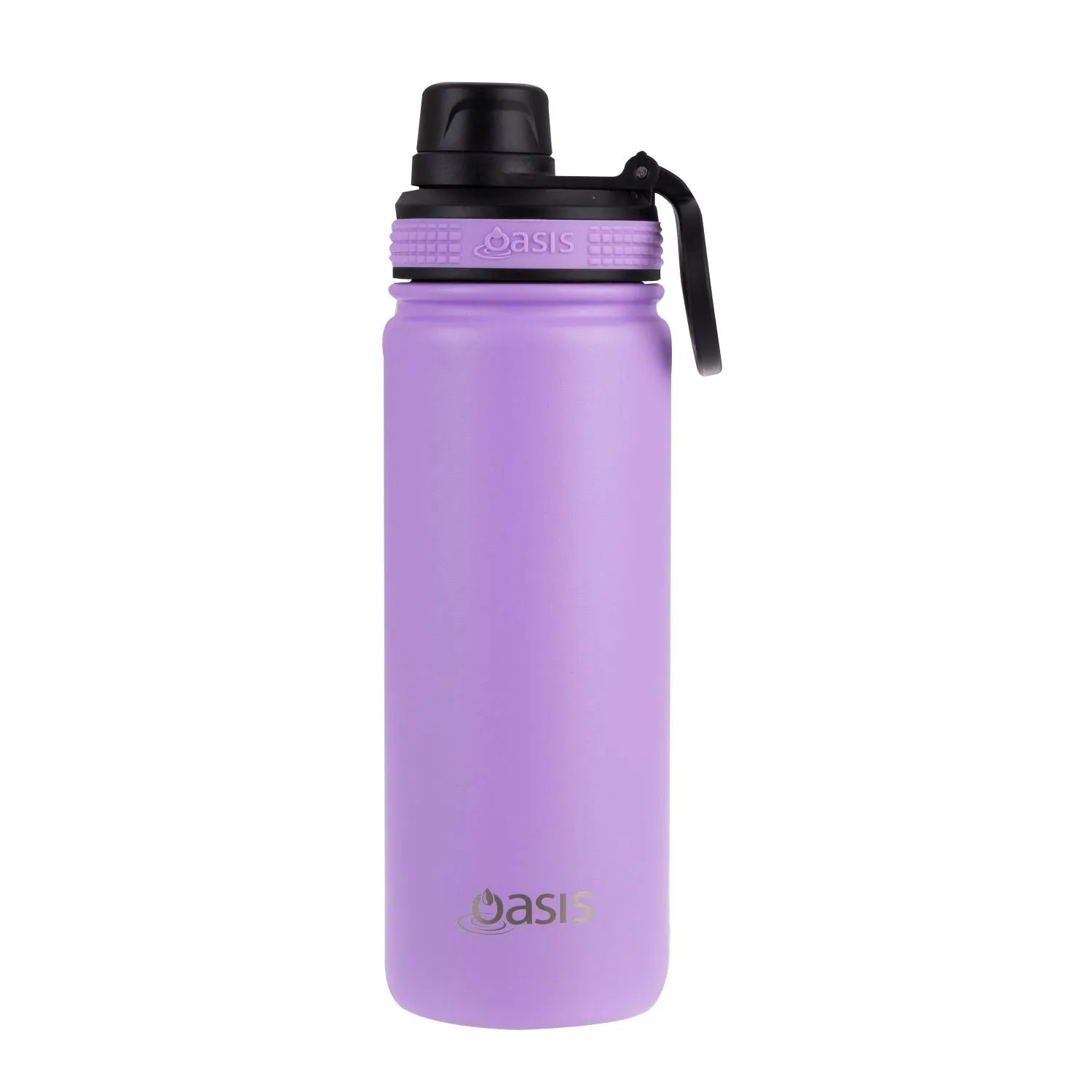 Oasis Stainless Steel Insulated Sports Water Bottle with Screw Cap 550ML