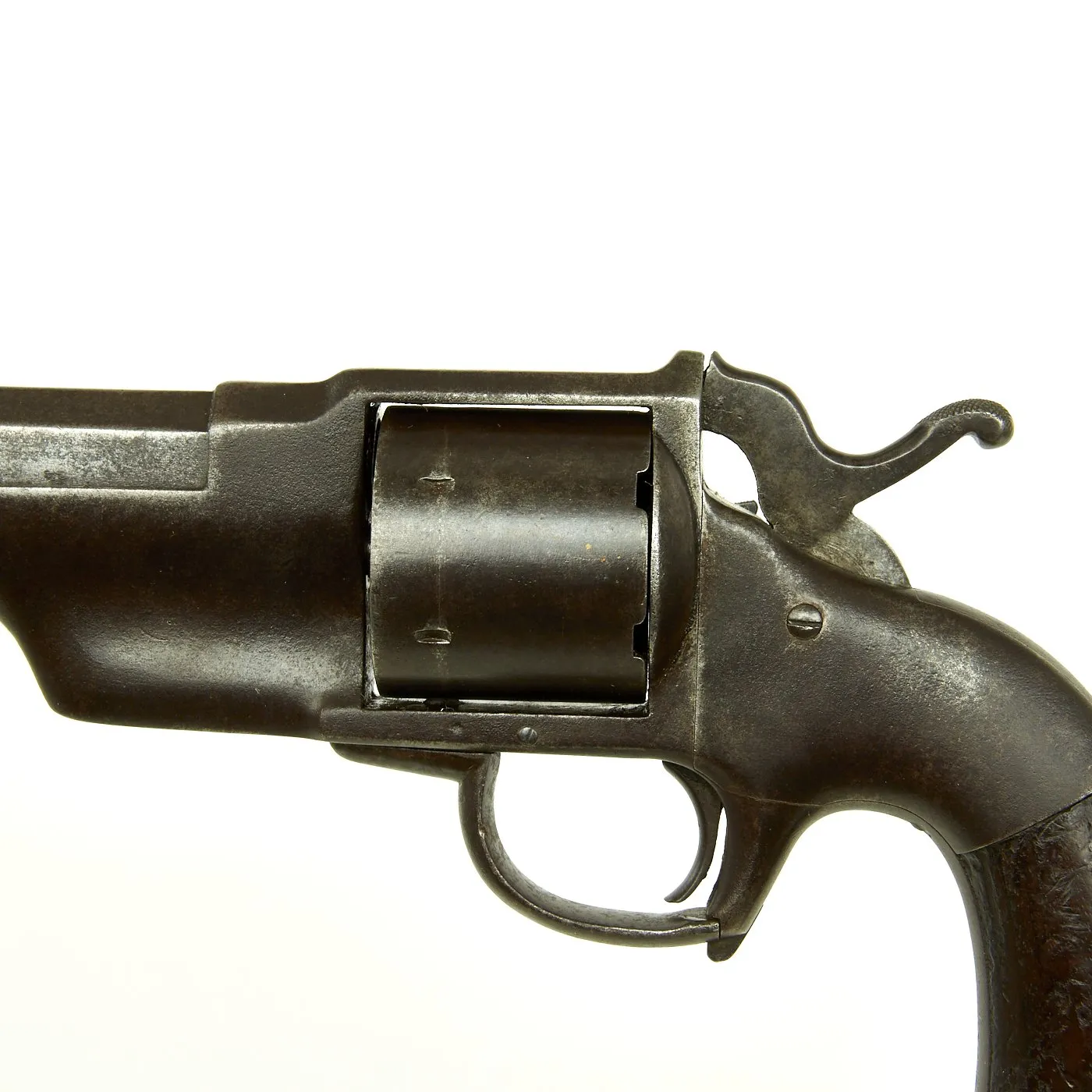 Original U.S. Civil War Allen & Wheelock .44cal Army Revolver Serial 30 Converted to Rimfire - Circa 1860