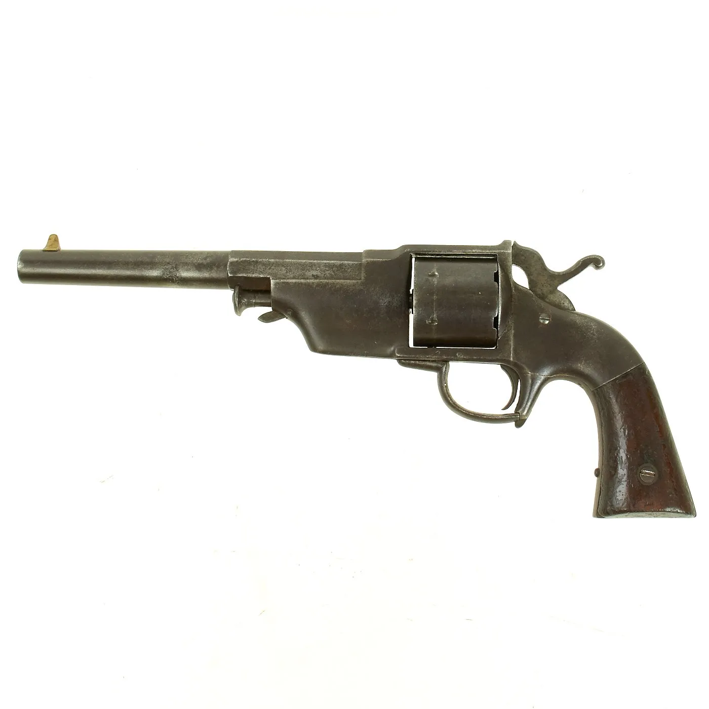 Original U.S. Civil War Allen & Wheelock .44cal Army Revolver Serial 30 Converted to Rimfire - Circa 1860