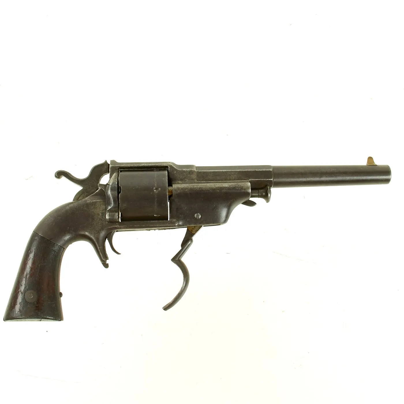 Original U.S. Civil War Allen & Wheelock .44cal Army Revolver Serial 30 Converted to Rimfire - Circa 1860