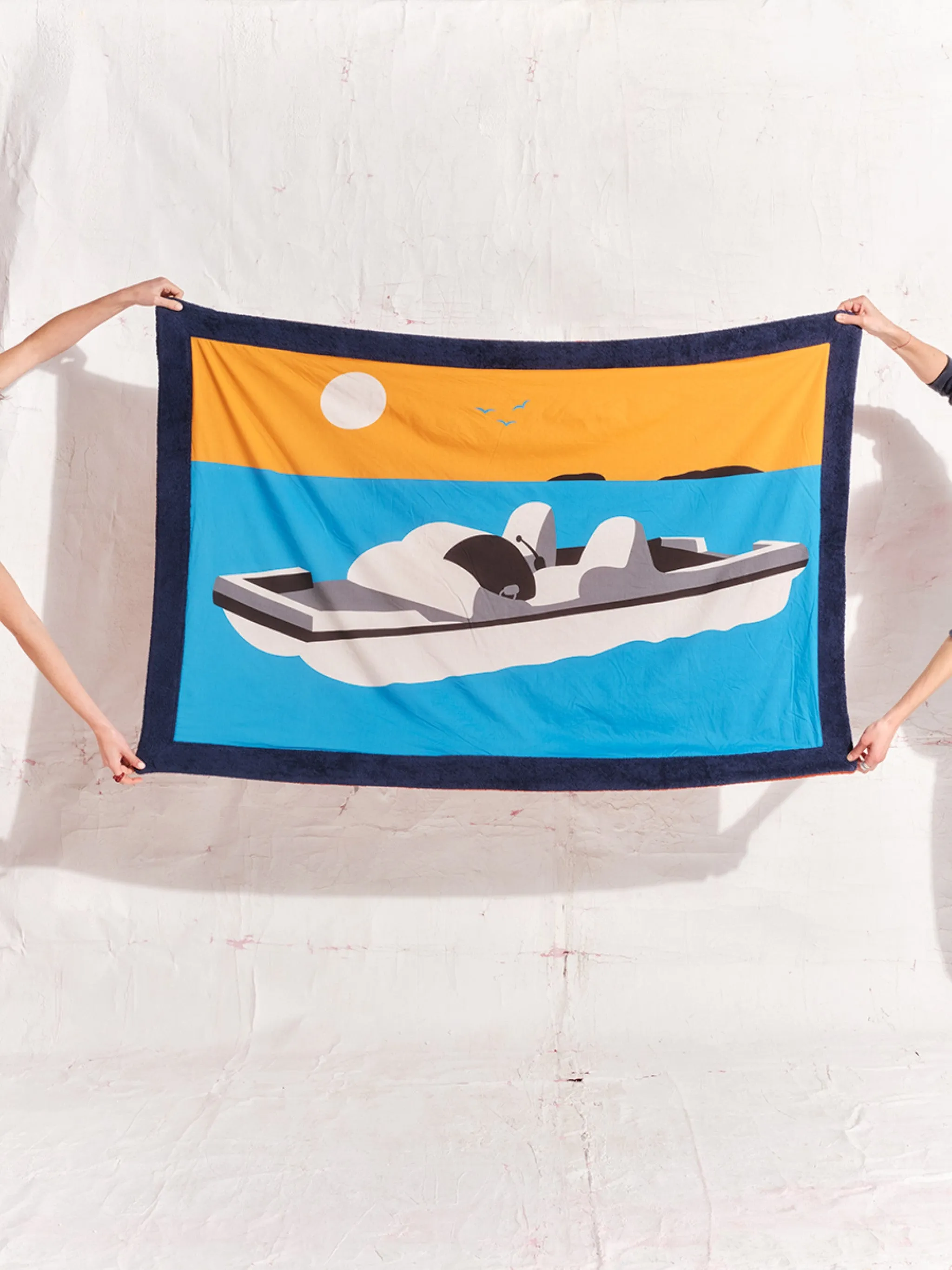 Pedal Boat | Signature Beach Towel