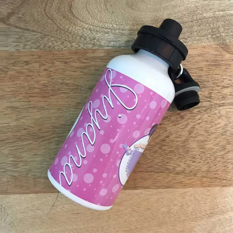 Personalised Water Bottle<br/>Ballerina