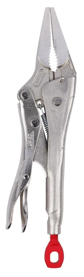 Pliers - Milwaukee 4” Torque Lock Long Nose Locking Pliers, 48-22-3504