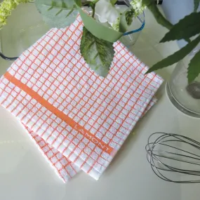 Poli Dri Peach Cotton Kitchen Tea Towel