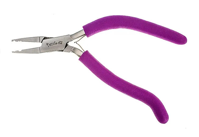 Pro Plier Gun Handle Crimper Bent Nose