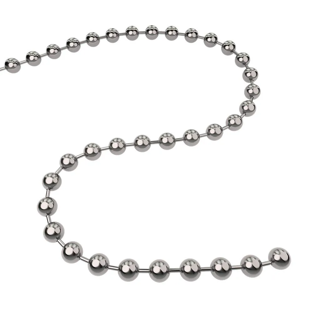 Q-Link Brand Bead Chain Stainless 30'' for Pendants