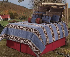 "Blue Jeans" Western 7-Piece Bedding Set