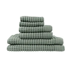 Sage Grey Towel Set, Modern Style