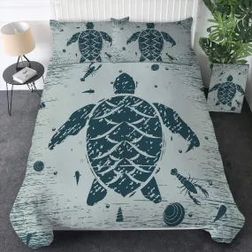 Sea Turtle Treasure Bedding Set