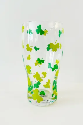 Shamrock Pint Glass