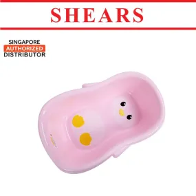 Shears Baby Bath Tub Penguin Bath Tub Pink