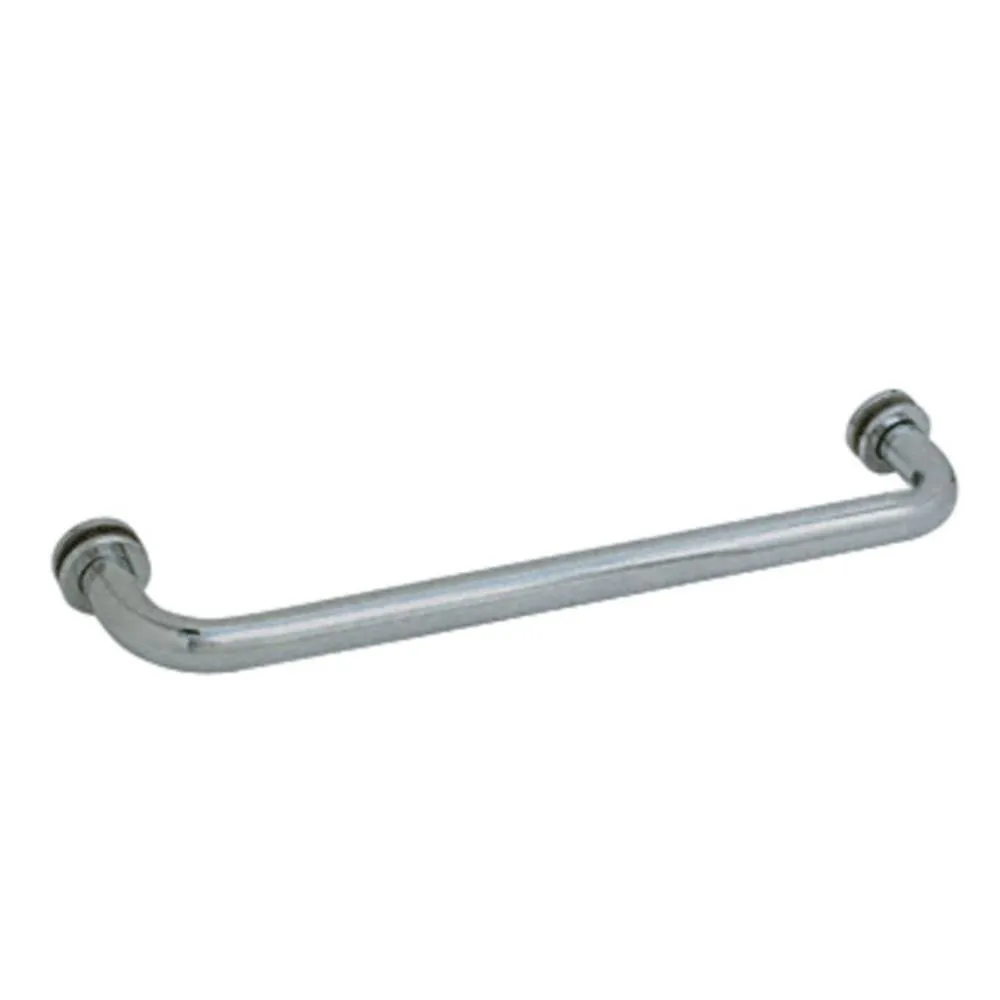 Shower Door  18" Tubular Single-Sided Towel Bar