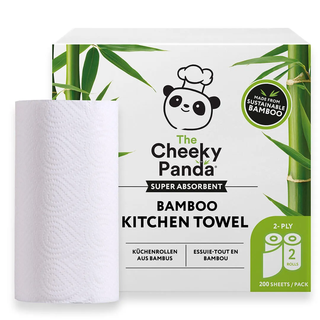 Sustainable Bamboo Kitchen Roll (10 Rolls)