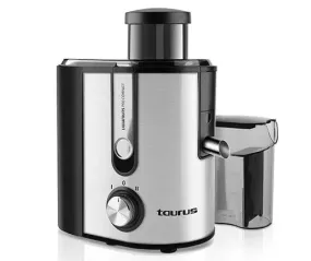 Taurus Juicer Stainless Steel 1.2 L/0.35 L 600 W 2 Speeds / 0.35L Juice / 1.2L Pulp / Anti-