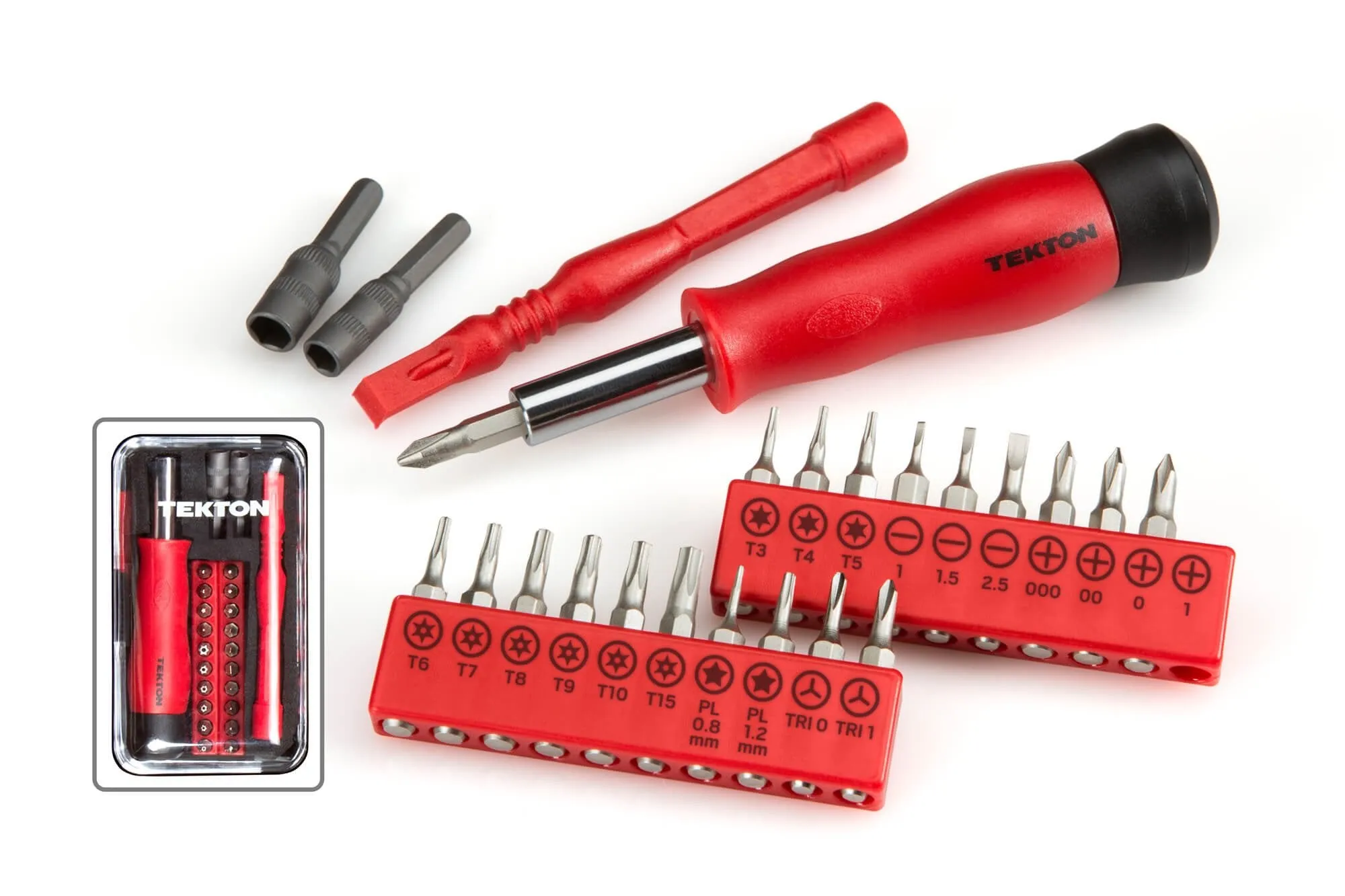 Tekton 2830 Precision Bit and Driver Kit for Electronic and Small Devices