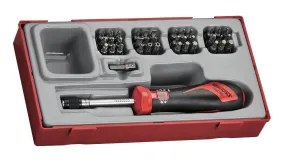 Teng Tools 1/4 Inch Drive Torque Screwdriver Set Range 1 - 5 Nm - 38 Pieces