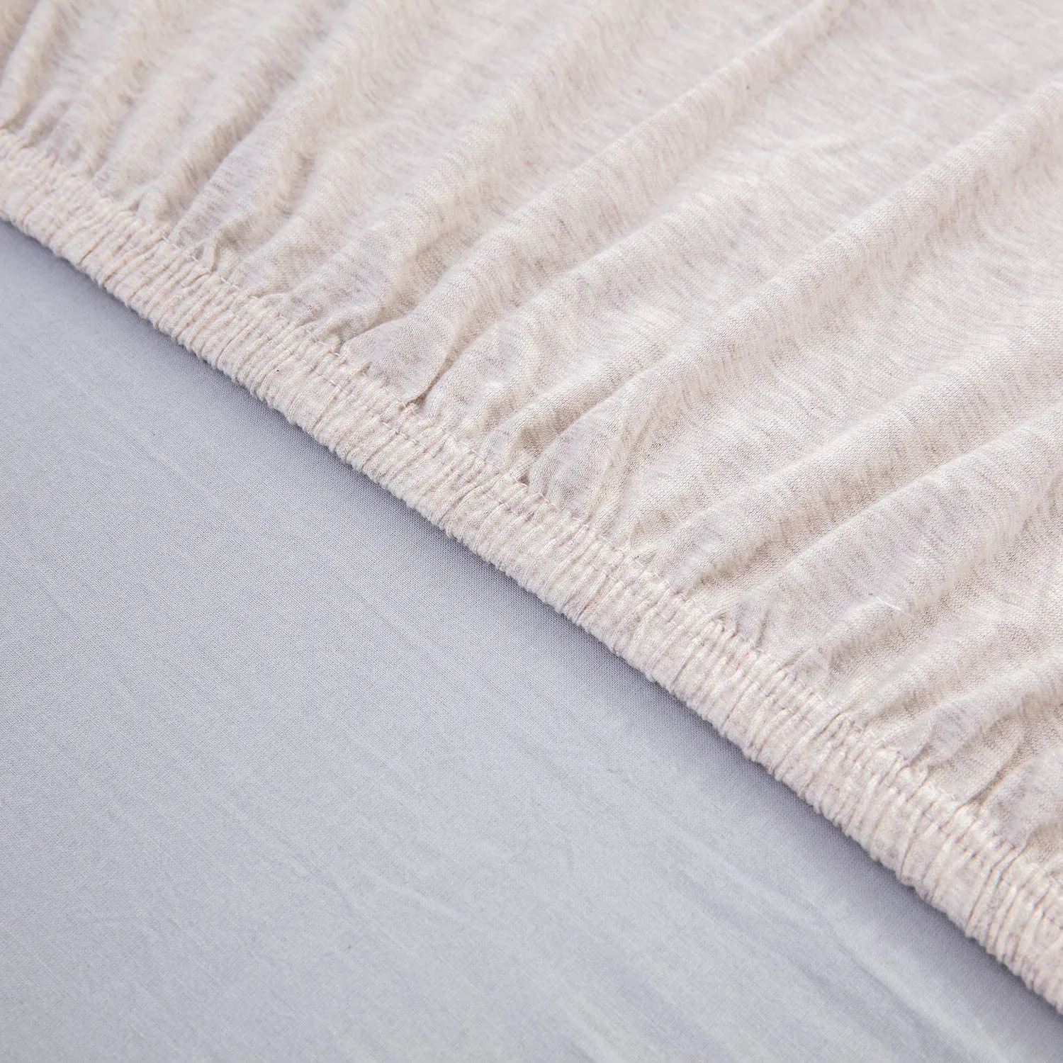 The Loft Taupe Fitted Sheet Set