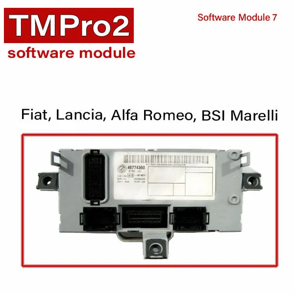 TM Pro 2 - Software Modules - Stellantis Group - Alfa Romeo - Chrysler - Citroën - Dodge - Fiat - Jeep -  Lancia - Maserati - Opel