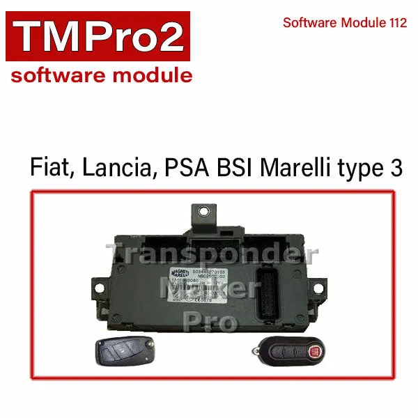 TM Pro 2 - Software Modules - Stellantis Group - Alfa Romeo - Chrysler - Citroën - Dodge - Fiat - Jeep -  Lancia - Maserati - Opel