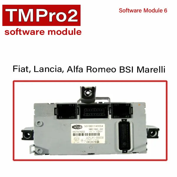 TM Pro 2 - Software Modules - Stellantis Group - Alfa Romeo - Chrysler - Citroën - Dodge - Fiat - Jeep -  Lancia - Maserati - Opel