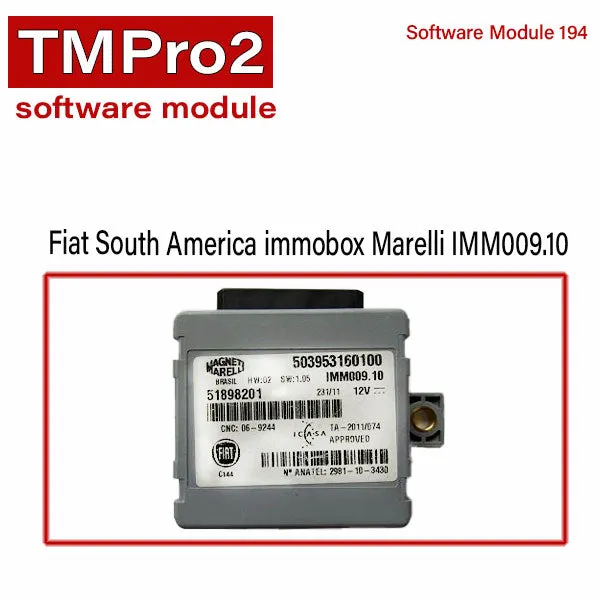 TM Pro 2 - Software Modules - Stellantis Group - Alfa Romeo - Chrysler - Citroën - Dodge - Fiat - Jeep -  Lancia - Maserati - Opel