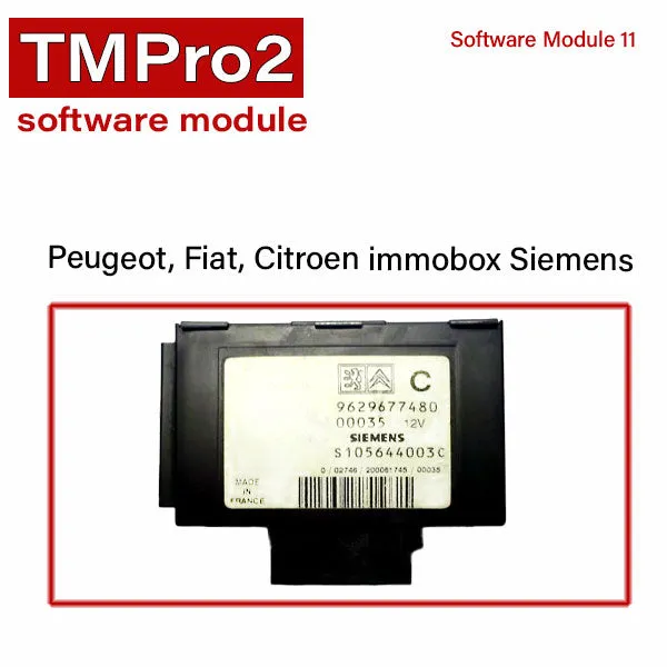 TM Pro 2 - Software Modules - Stellantis Group - Alfa Romeo - Chrysler - Citroën - Dodge - Fiat - Jeep -  Lancia - Maserati - Opel