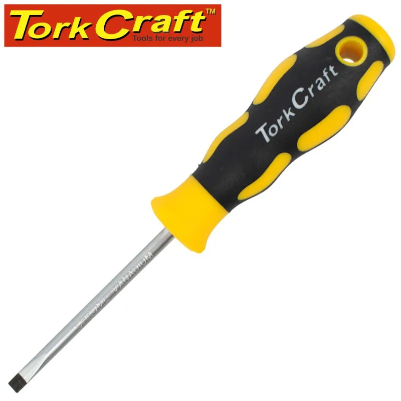 TORK CRAFT SCREWDRIVER SLOTTED 5 X 75MM TC16020