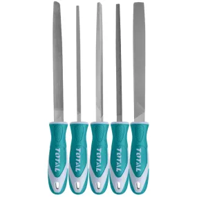 TOTAL | Steel File Set 5Pc 200mm/8" T12 Material