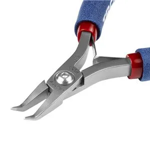 Tronex® P555 Bent Nose Pliers Smooth Jaw Fine Tips