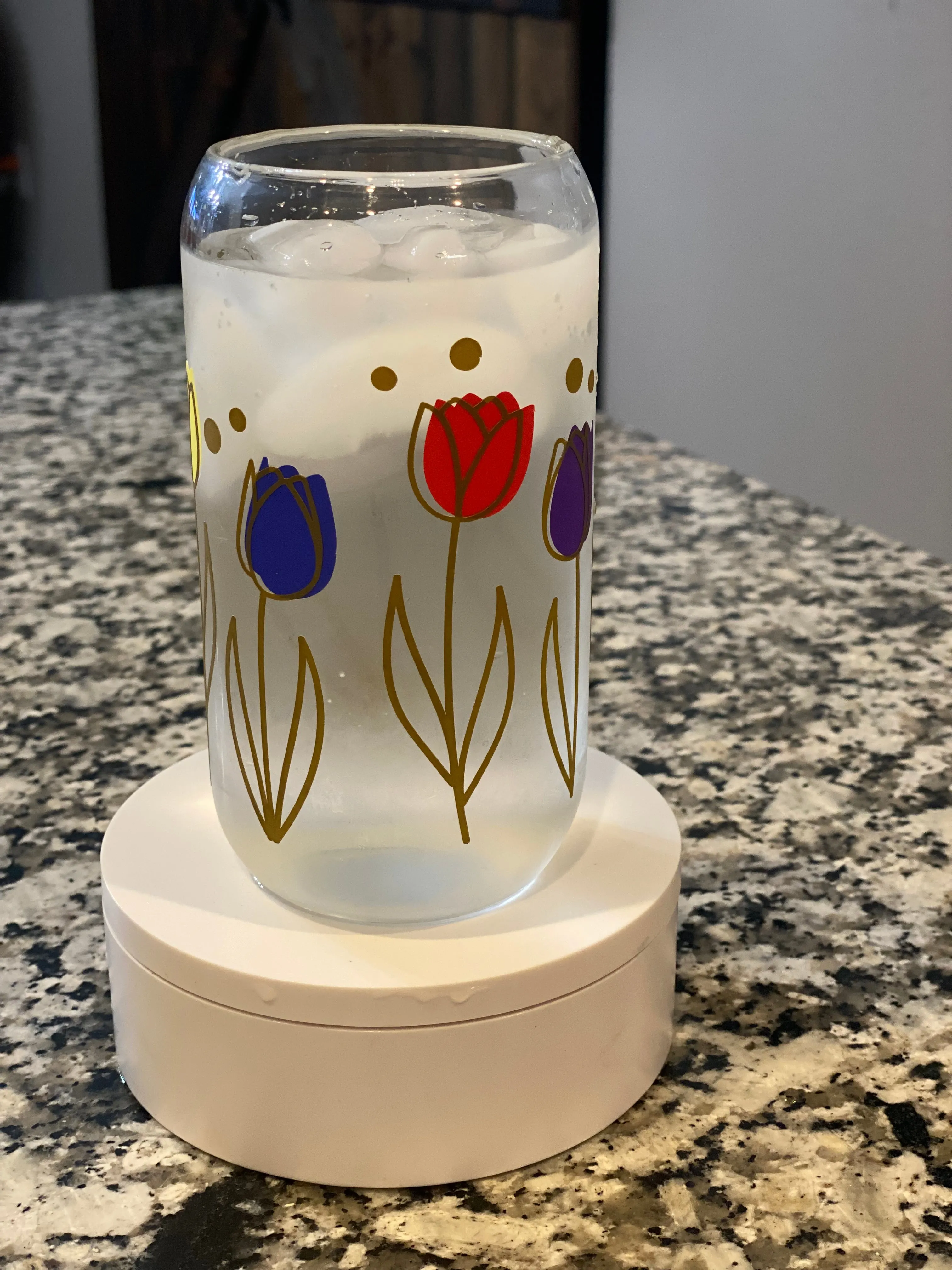 Tulip Glass Cup