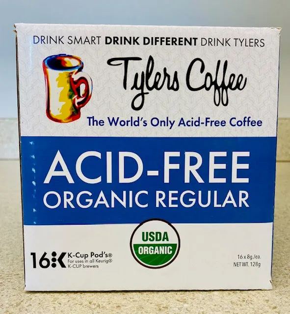 Tyler's REGULAR K-Cup Acid Free Coffee