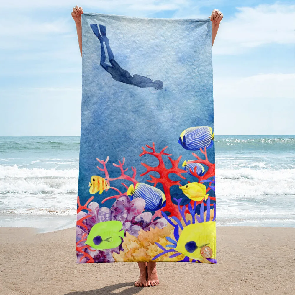 Under the Sea Beach Towel