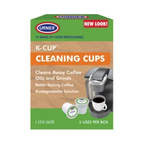 Urnex CleanCup Single Cup Brewer Cleaning Cups, 5 Pack