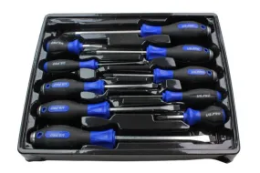 US PRO 1621 10pc Screwdriver set Philips   Slotted