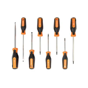 VANQUISH Screwdriver Set Magnetic Tip, Hex Shaft 8pc