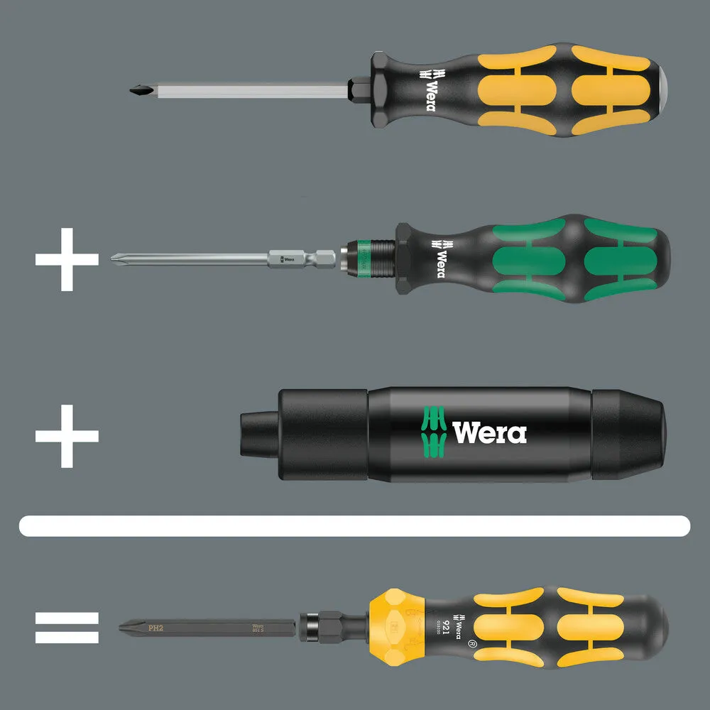 Wera 018111 19pc Kraftform Kompakt 900 Imperial Set 1